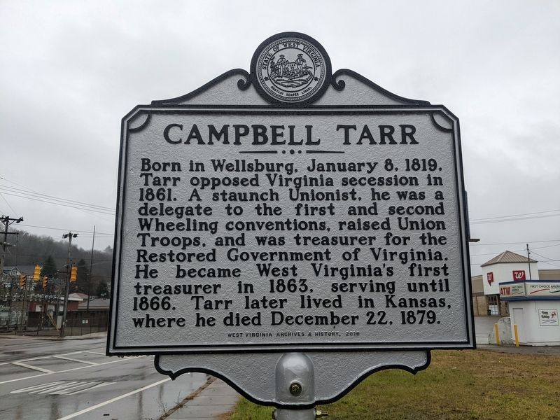 Campbell Tarr Marker image. Click for full size.