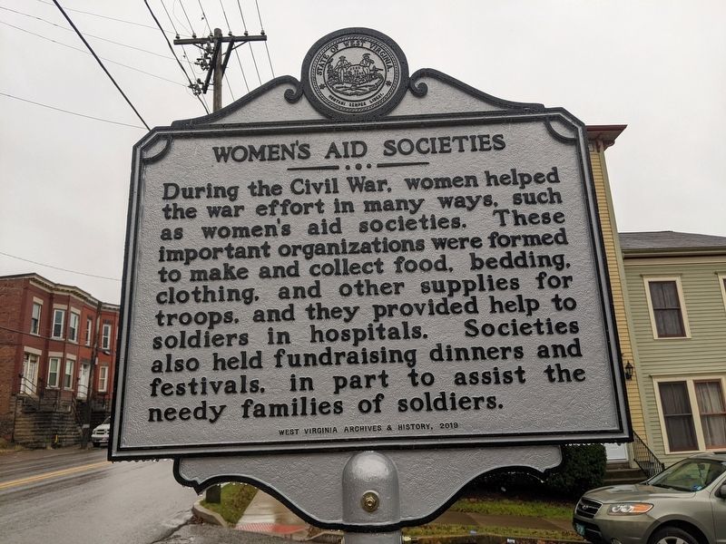 Women's Aid Societies Marker image. Click for full size.