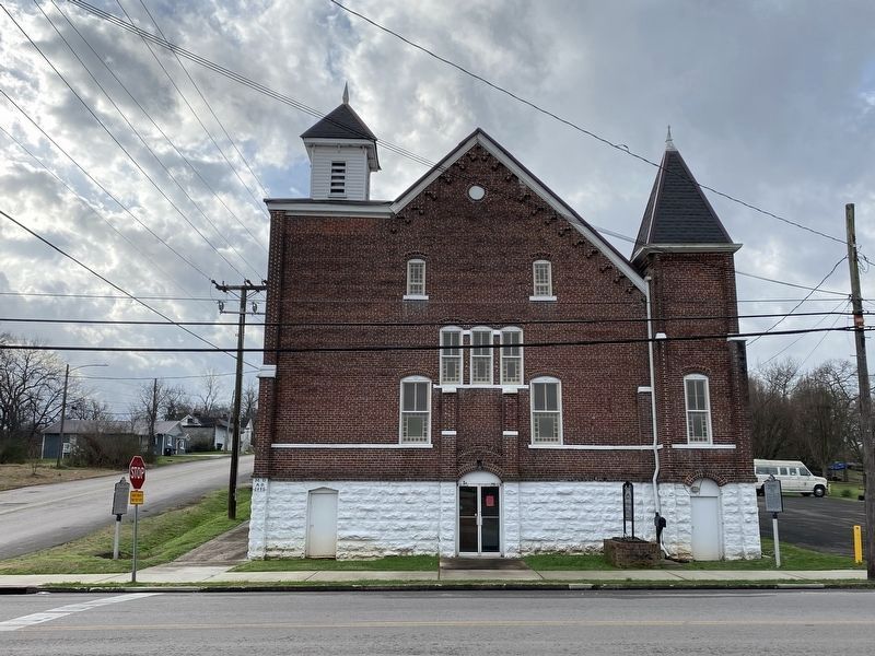 North side of Mt. Lebanon Missionary Baptist Church. Click for full size. North side of Mt. Lebanon Missionary Baptist Church image. Click for full size.