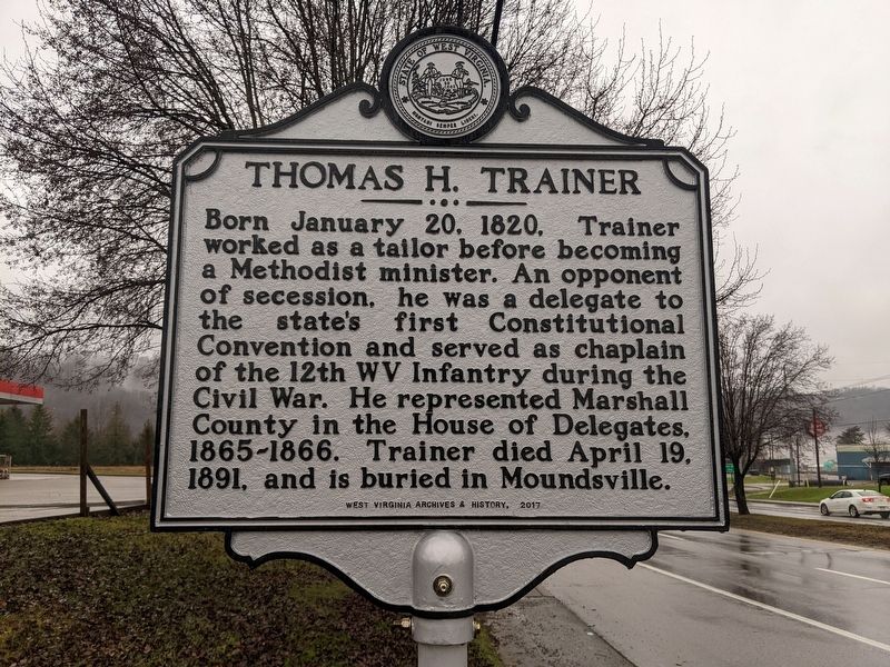 Thomas H. Trainer Marker. Click for full size. Thomas H. Trainer Marker image. Click for full size.