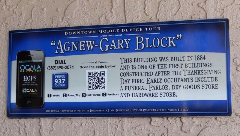 Agnew-Gary Block Marker image. Click for more information.