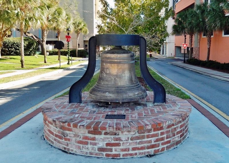 1889 Ocala Fire Bell. Click for full size. 1889 Ocala Fire Bell image. Click for full size.