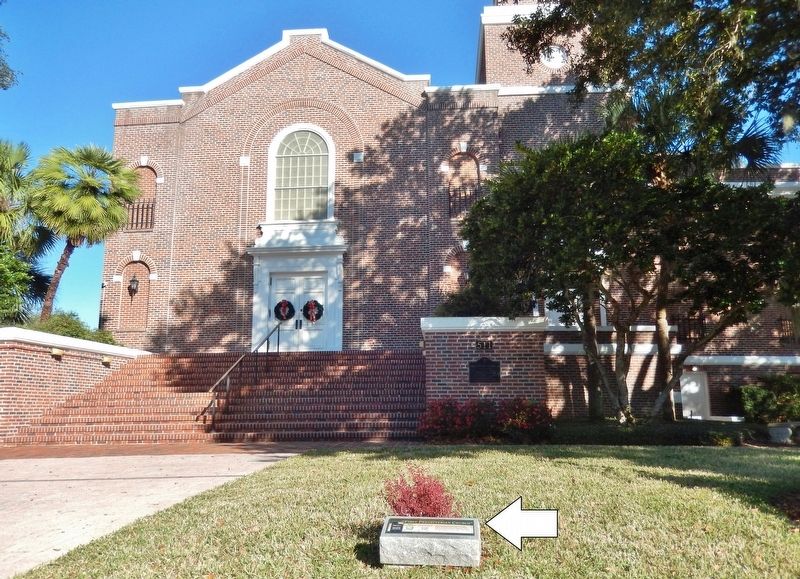 First Presbyterian Church Marker image. Click for full size.