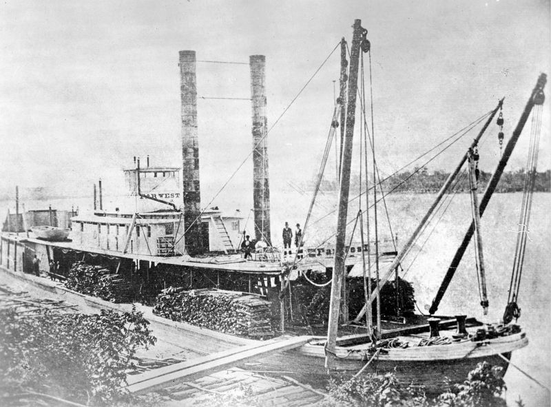 The Steamer Far West image. Click for full size.