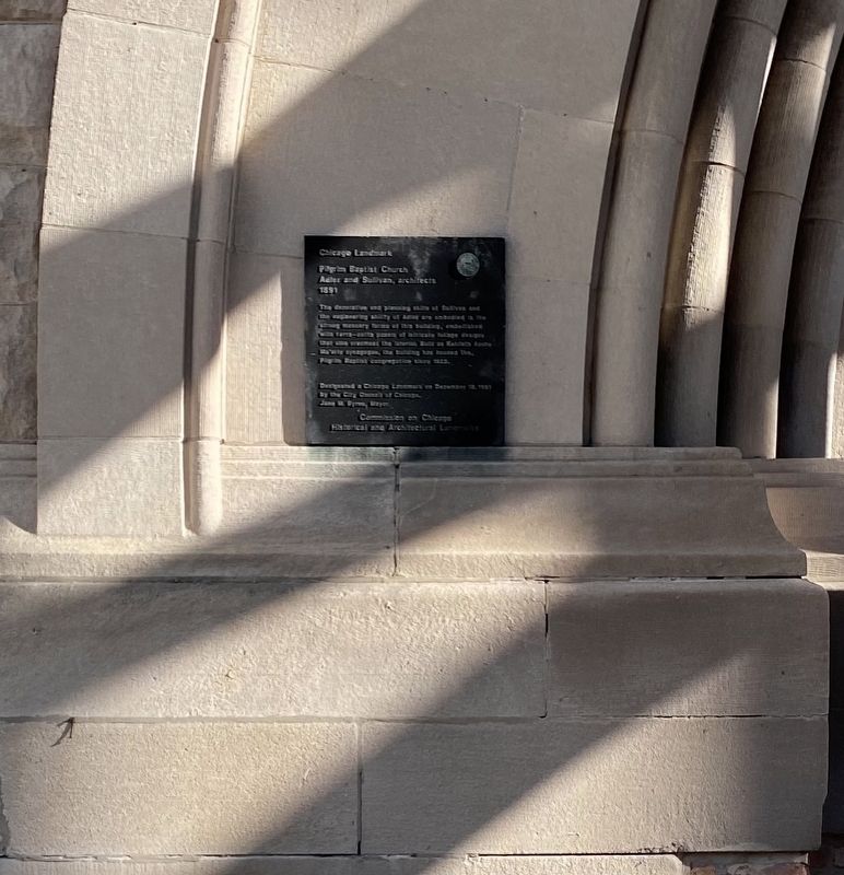 Pilgrim Baptist Church Marker image. Click for full size.