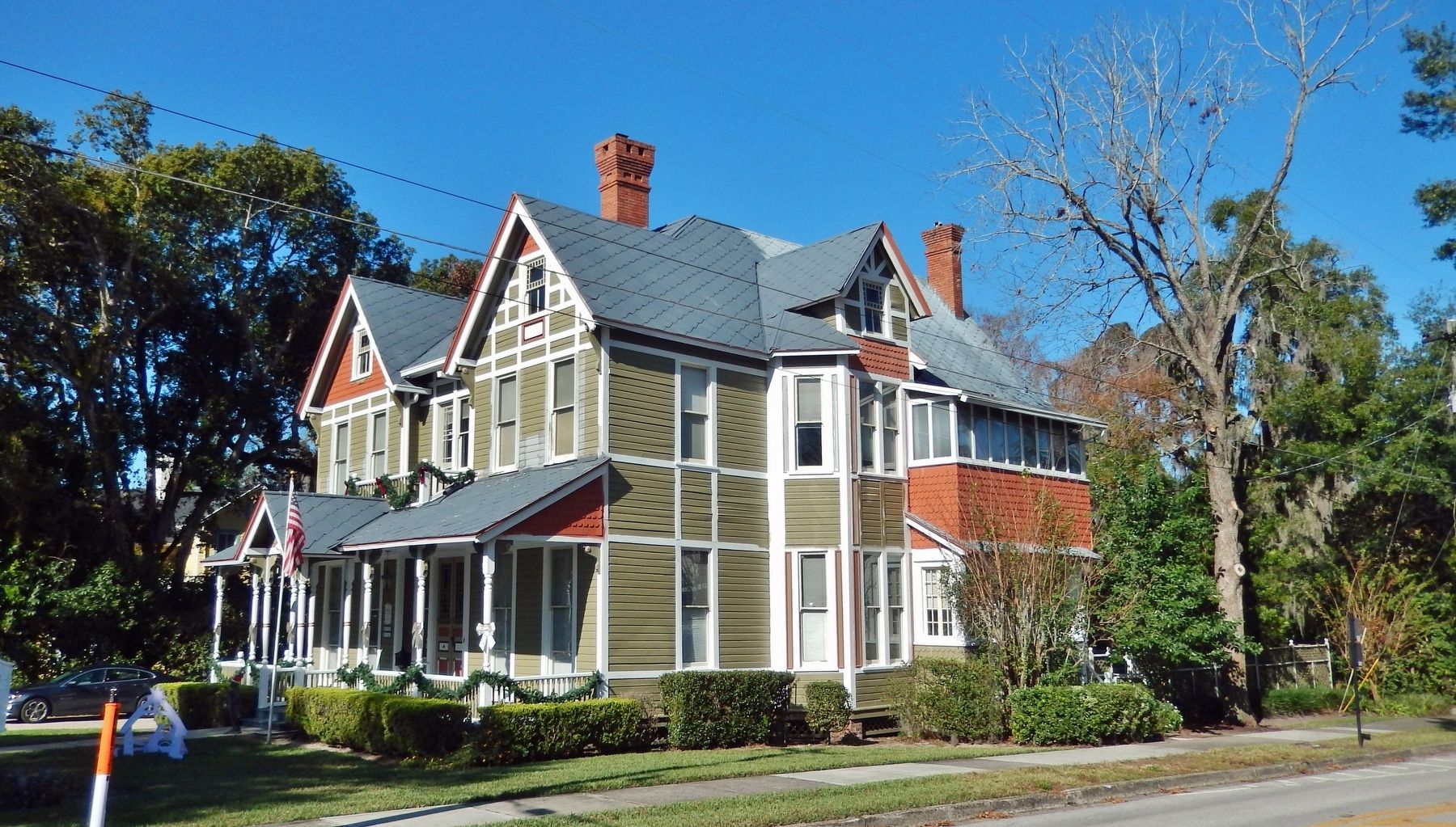 Miller-Gary House (<i>southeast elevation</i>) image. Click for full size.