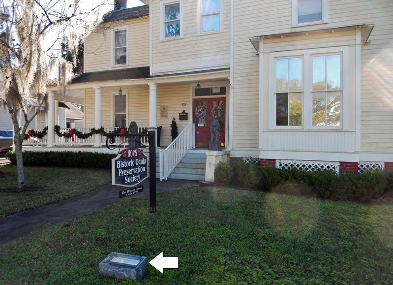 The Bryant House Marker image. Click for full size.