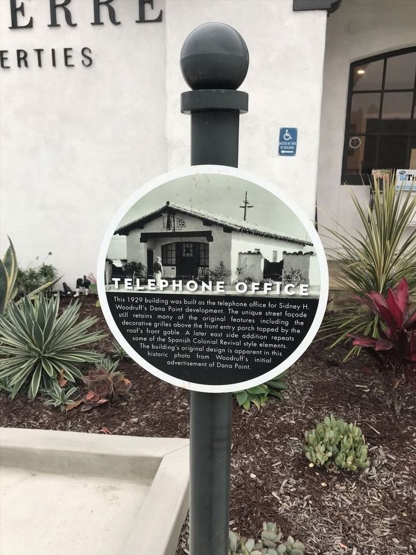 Telephone Office Marker image. Click for full size.