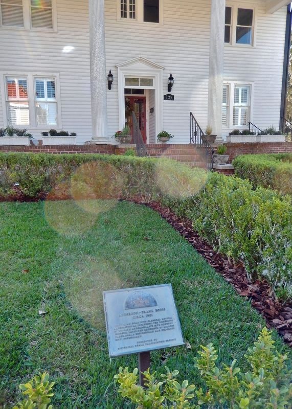 Anderson-Frank House Marker image. Click for full size.
