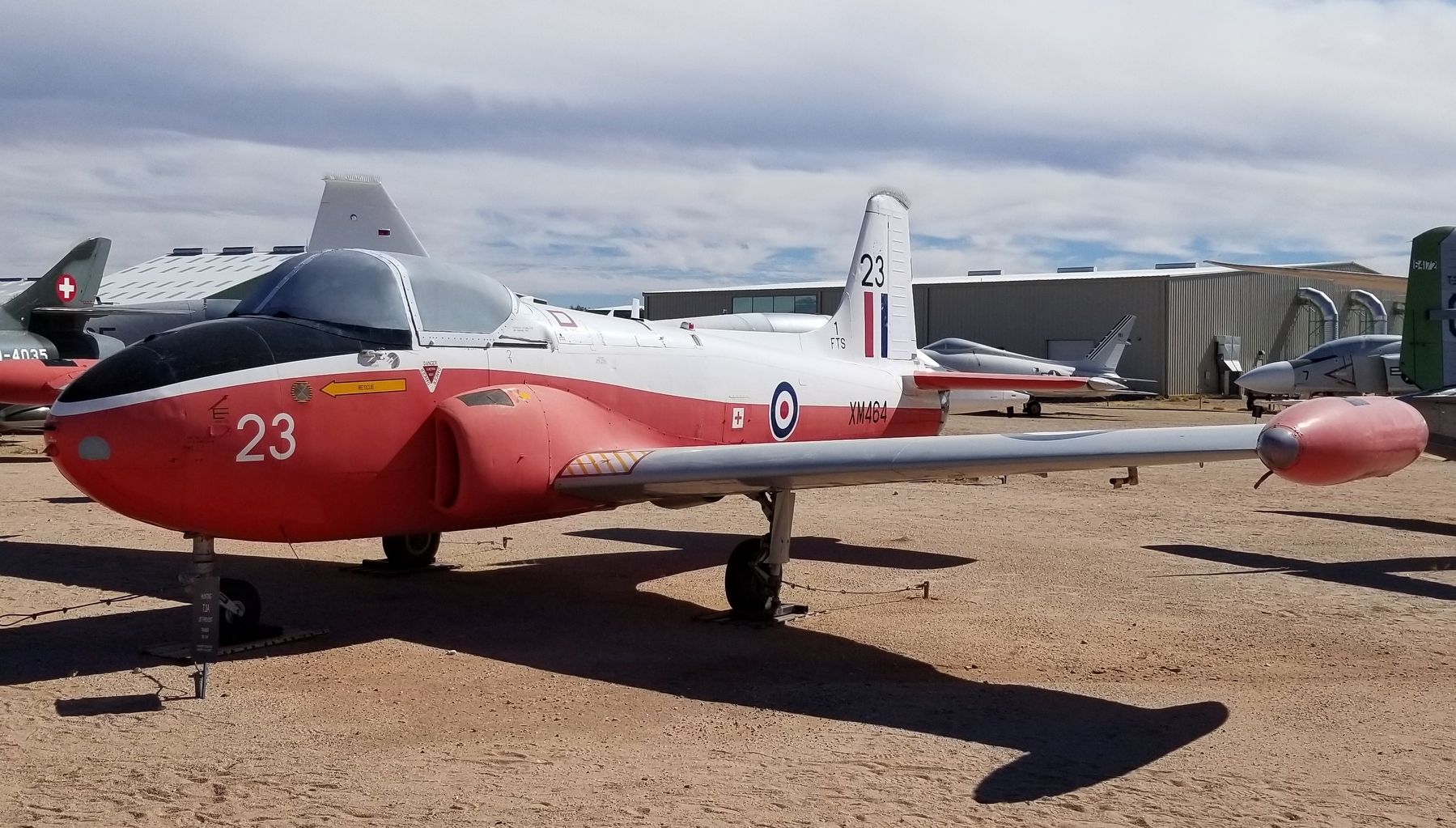 The Hunting T.3A Jet Provost image. Click for full size.