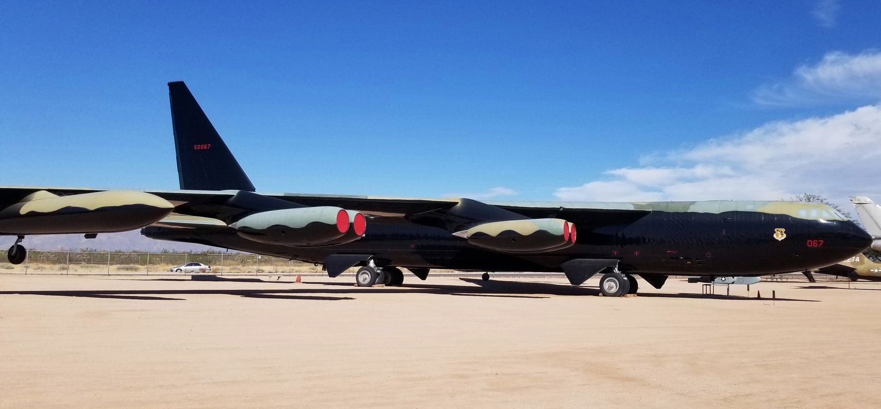 The Boeing B-52D Stratofortress Bomber image. Click for full size.