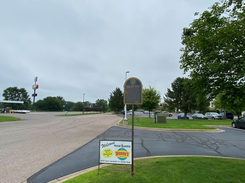 Sam Hill Drive Marker image. Click for full size.