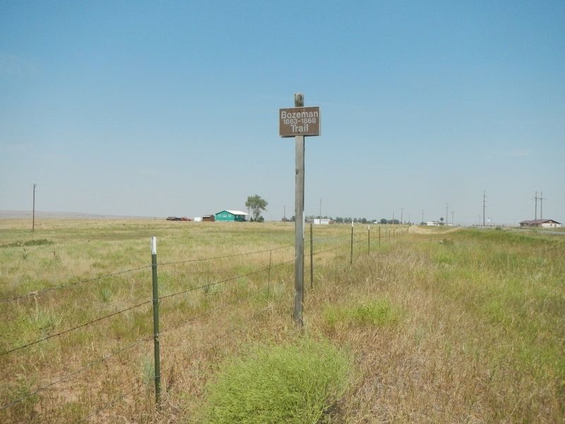 Bozeman Trail. Click for full size. Bozeman Trail image. Click for full size.