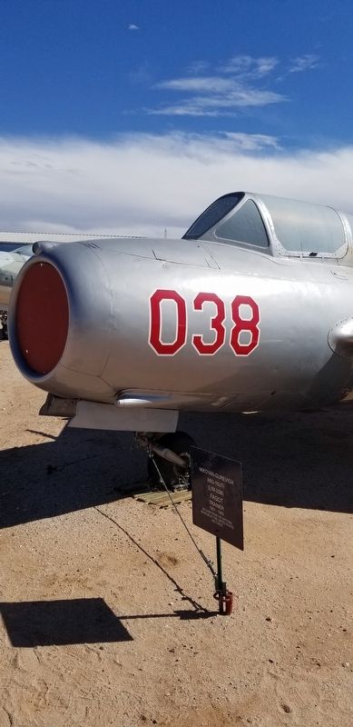 The Mikoyan-Gurevich MiG-15UTI and Marker image. Click for full size.