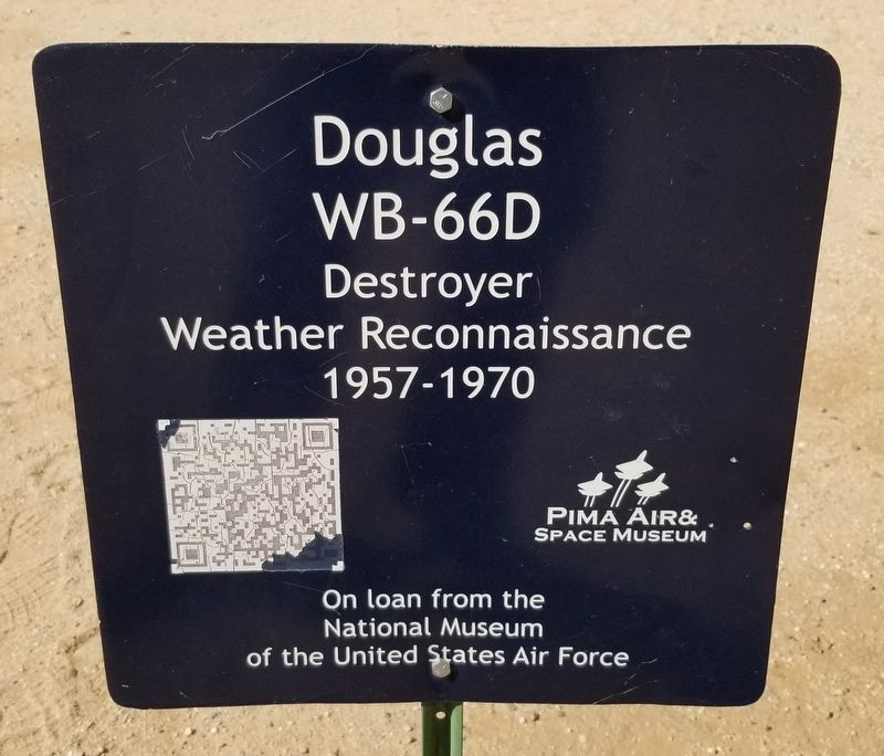 Douglas WB-66D Destroyer Marker. Click for full size. Douglas WB-66D Destroyer Marker image. Click for full size.