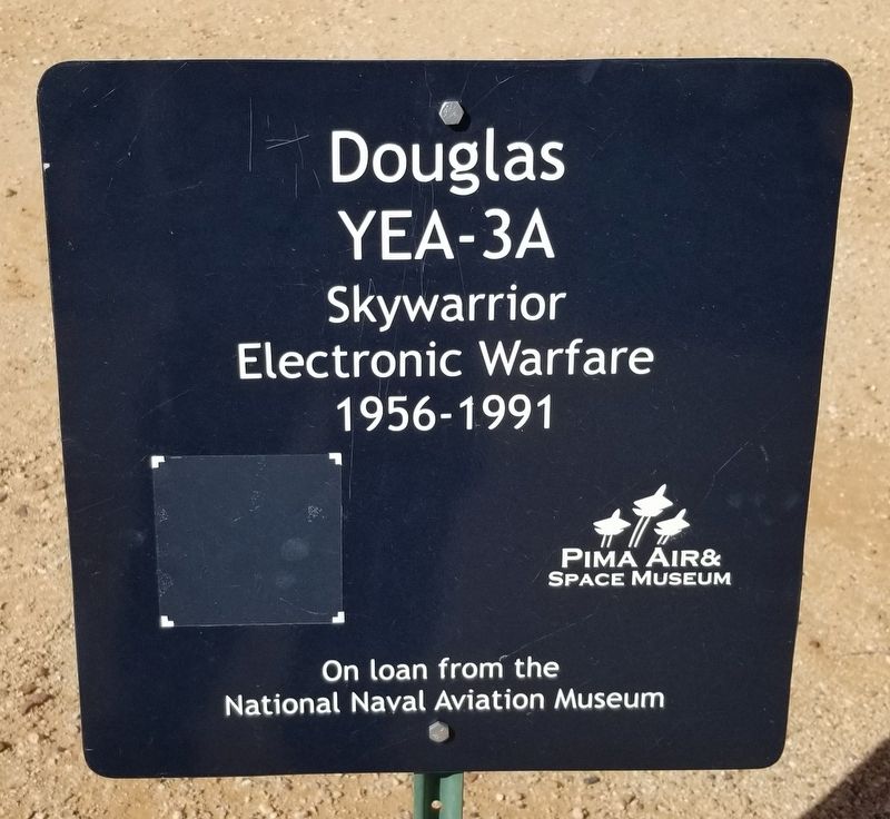 Douglas YEA-3A Skywarrior Marker image. Click for full size.