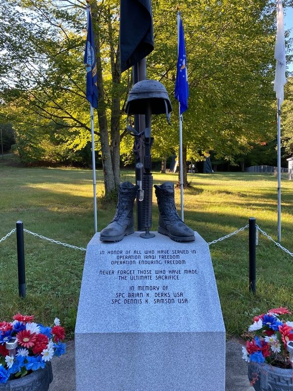 American Legion Post 381 Veterans Memorial image. Click for full size.