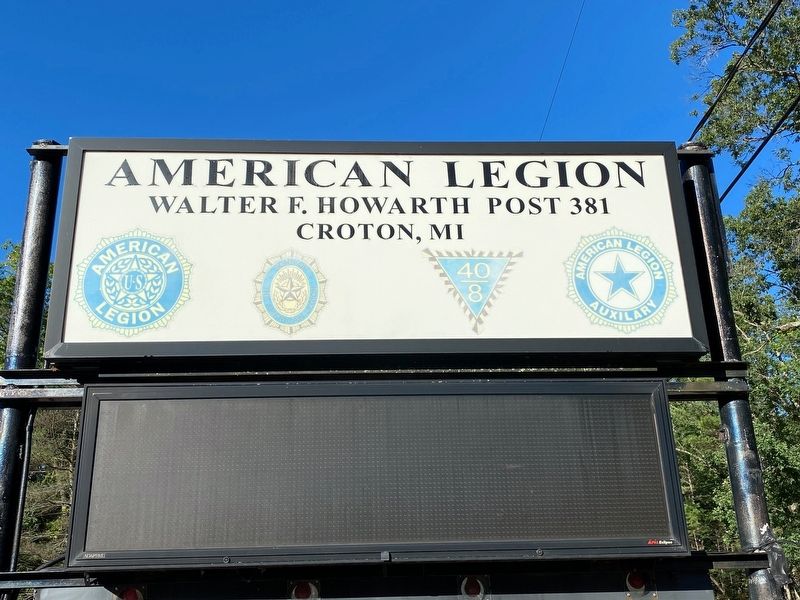 American Legion Post 381 Veterans Memorial image. Click for full size.