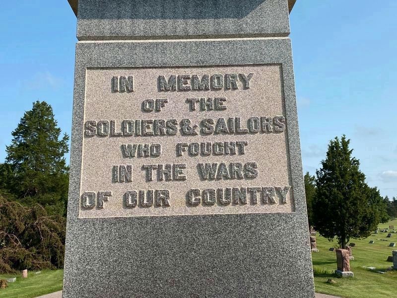 Civil War (facing south) image. Click for full size.