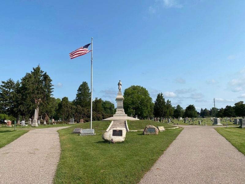 Flushing Middle East War Memorial. Click for full size. Flushing Middle East War Memorial image. Click for full size.