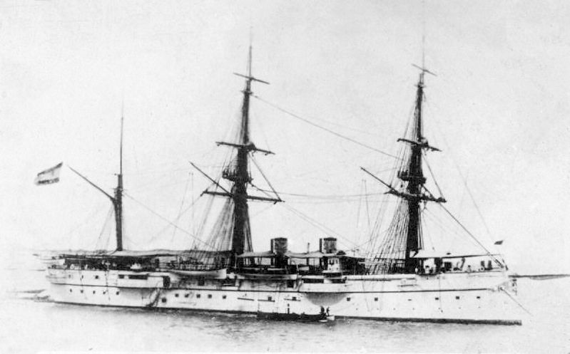 Spanish cruiser Castilla image. Click for full size.
