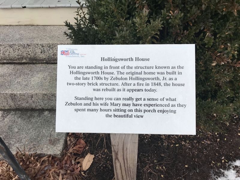 Hollingsworth House Marker image. Click for full size.