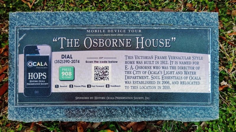 The Osborne House Marker image. Click for full size.