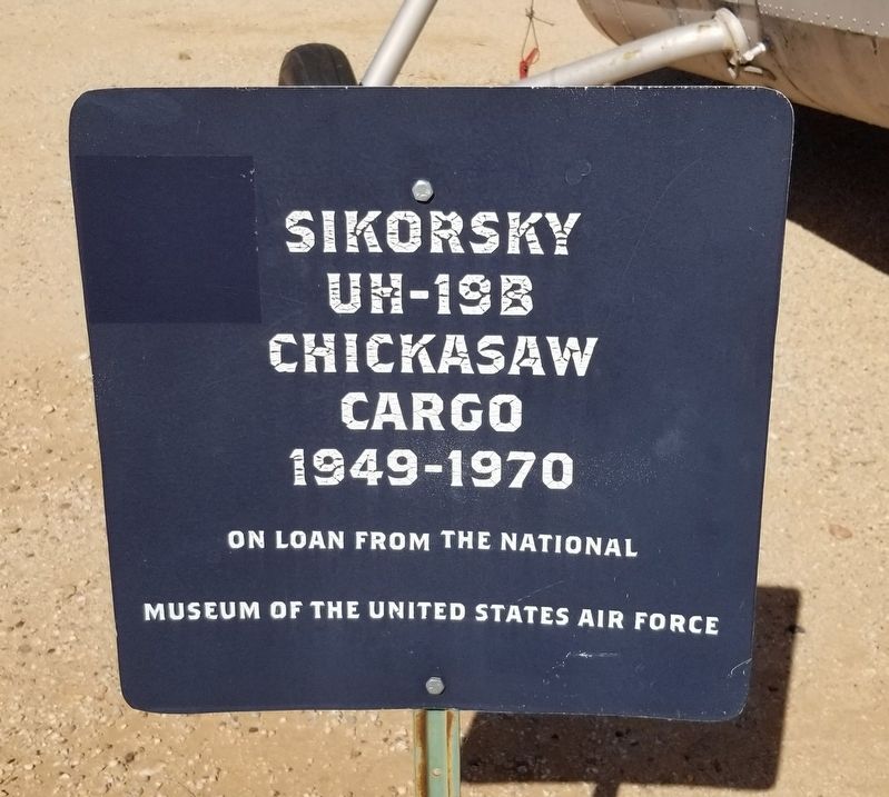 Sikorsky UH-198 Chickasaw Marker image. Click for full size.