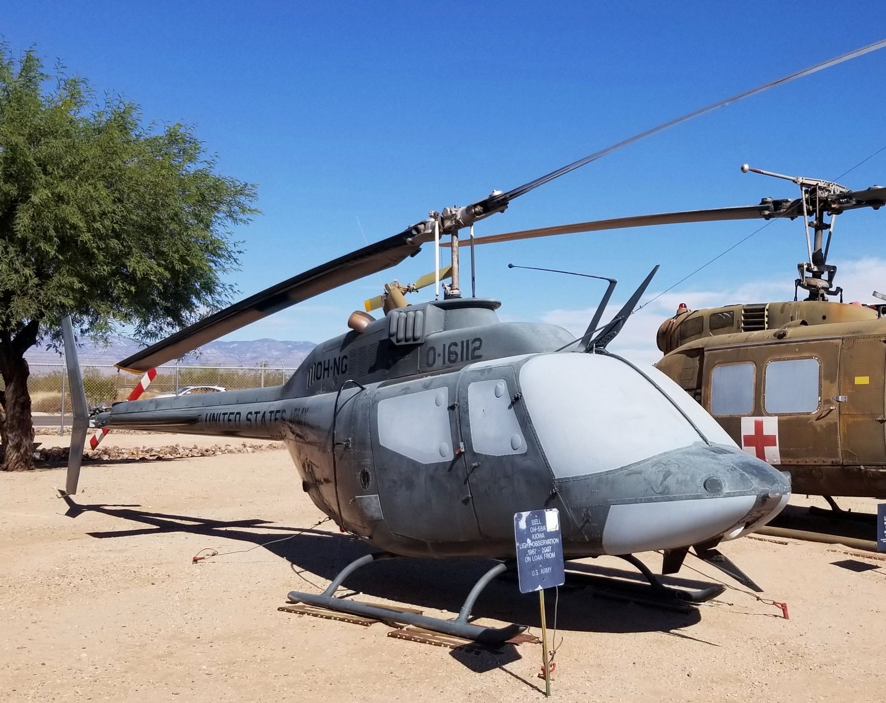 The Bell OH-58A Kiowa image. Click for full size.
