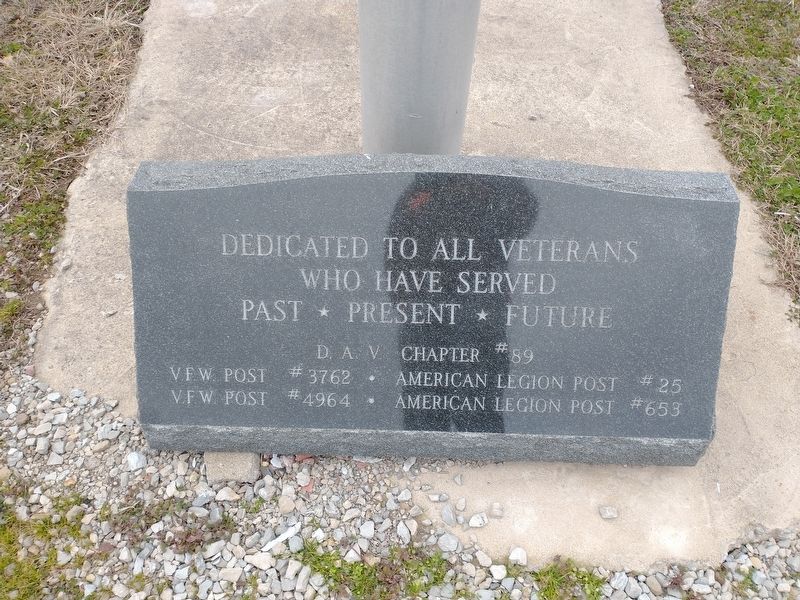 Fayette County Fairgrounds Veterans Memorial. Click for full size. Fayette County Fairgrounds Veterans Memorial image. Click for full size.