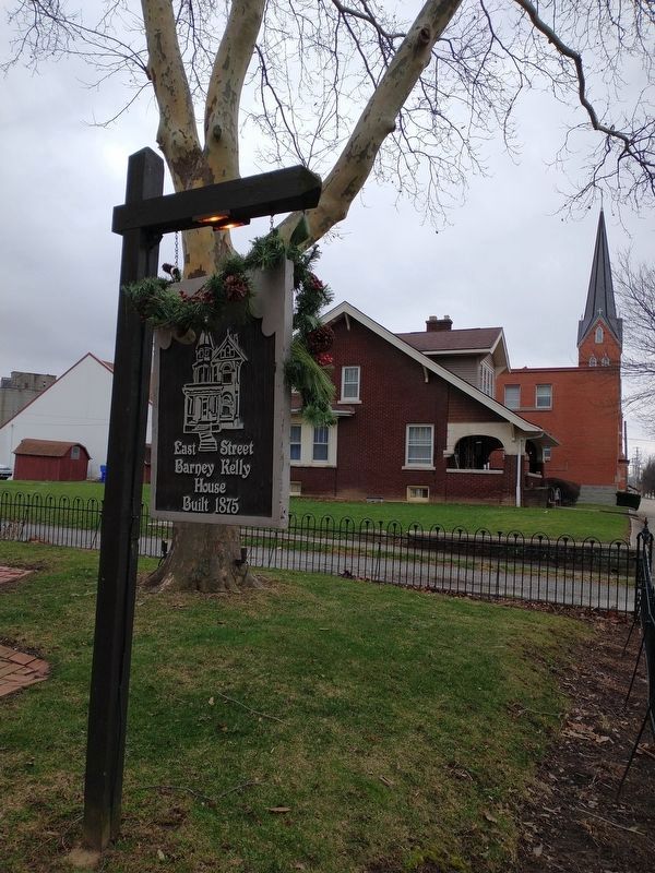 Signage in front of the house. Click for full size. Signage in front of the house image. Click for full size.
