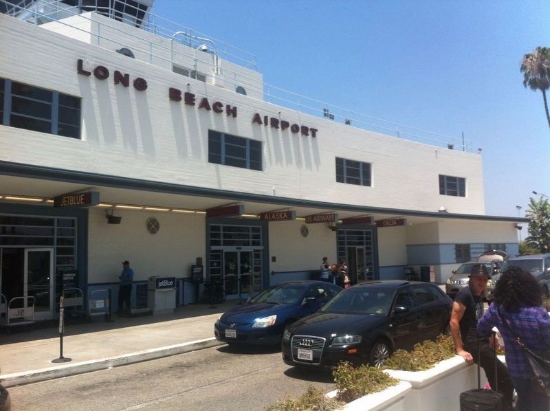 Long Beach Airport Terminal Marker image. Click for full size.