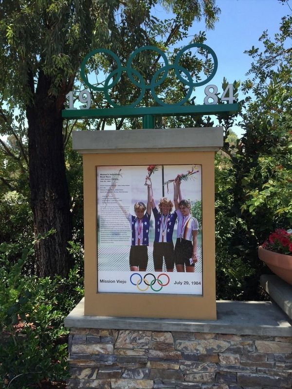 Women's Individual Road Race Marker image. Click for full size.