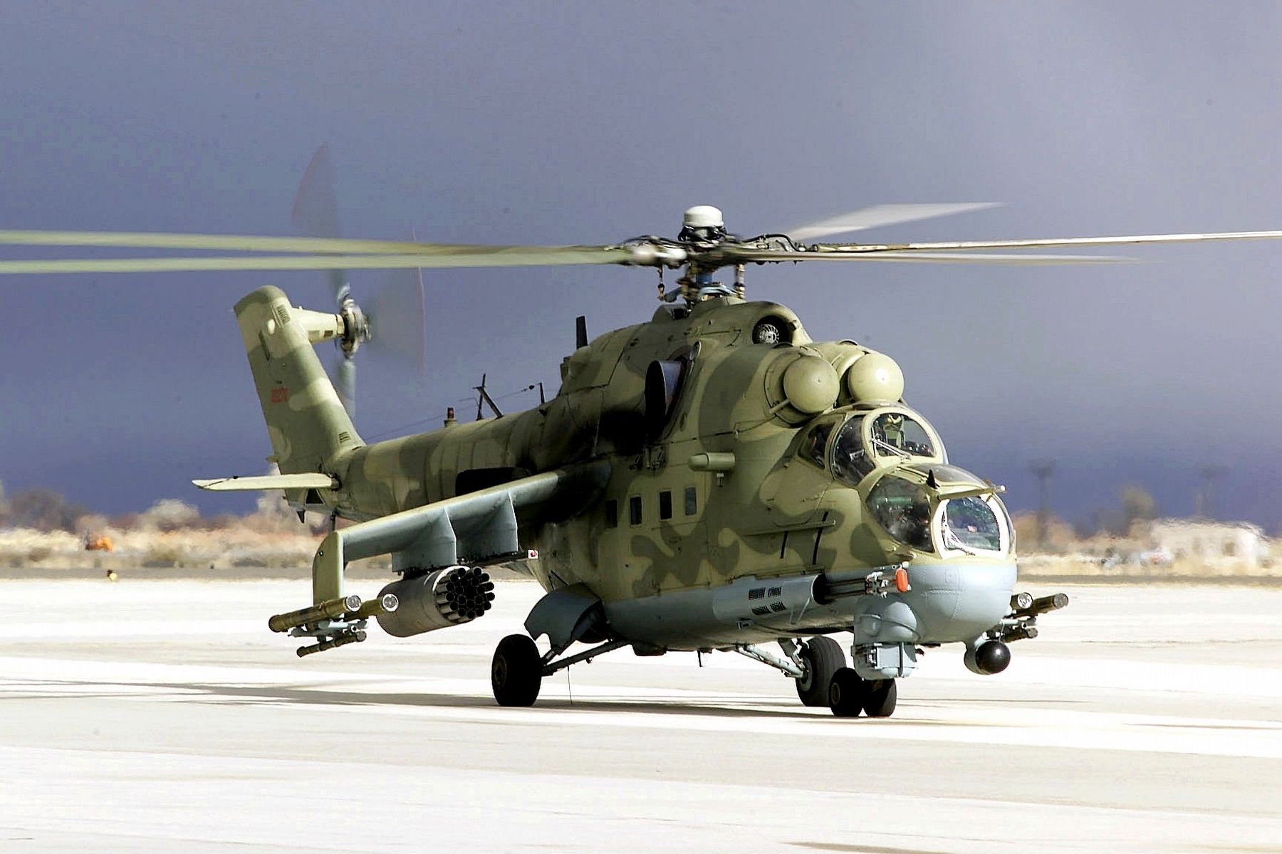 Mil Mi-24D Hind-D. Click for full size. Mil Mi-24D Hind-D image. Click for full size.