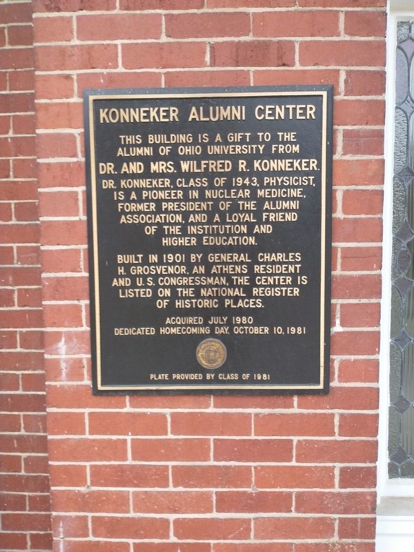 Konneker Alumni Center Marker image. Click for full size.