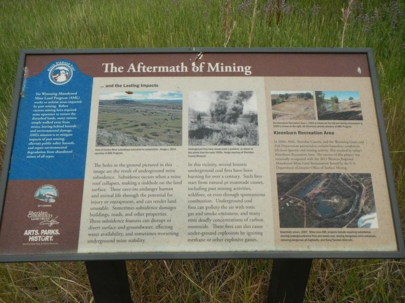 The Aftermath of Mining Marker image. Click for full size.