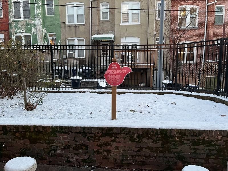 Rose Garden Marker. Click for full size. Rose Garden Marker image. Click for full size.