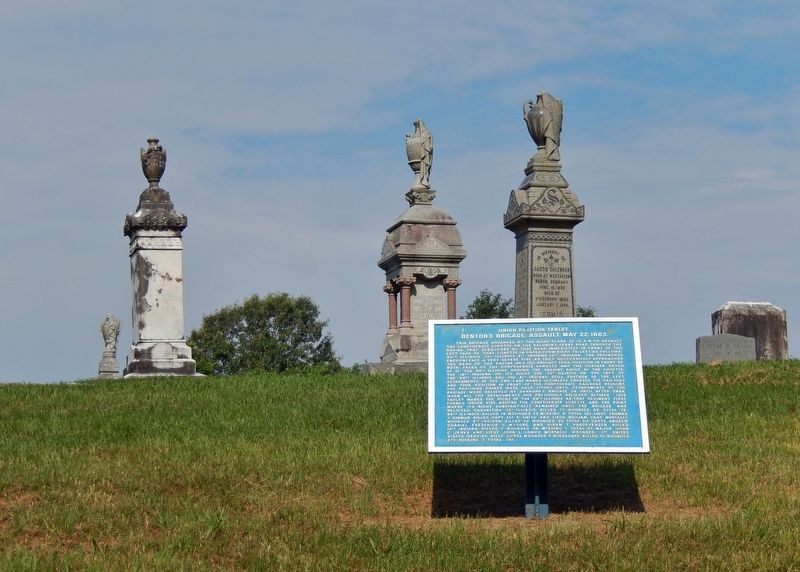 Benton's Brigade: Assault, May 22, 1863 Marker image. Click for full size.