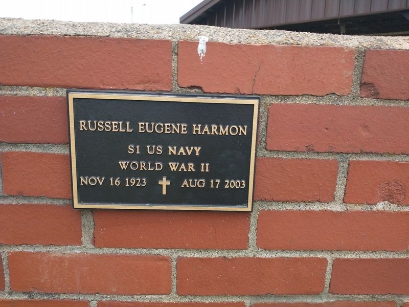 Russell Eugene Harmon Memorial. Click for full size. Russell Eugene Harmon Memorial image. Click for full size.