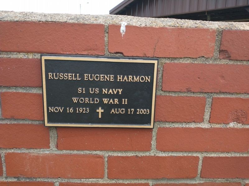 Russell Eugene Harmon Memorial image. Click for full size.