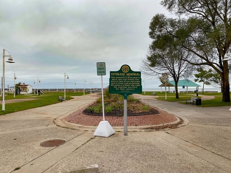 East Tawas Veterans Memorial. Click for full size. East Tawas Veterans Memorial image. Click for full size.