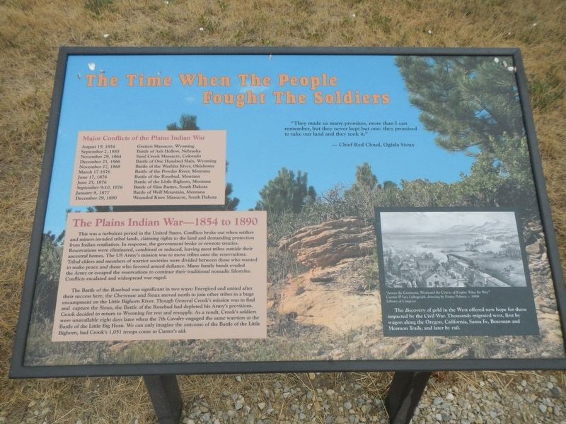 The Time When The People Fought The Soldiers. Marker. Click for full size. The Time When The People Fought The Soldiers. Marker image. Click for full size.