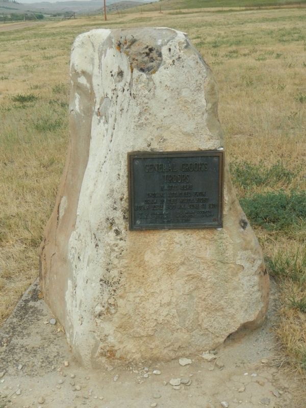 General Crook's Troops Marker image. Click for full size.