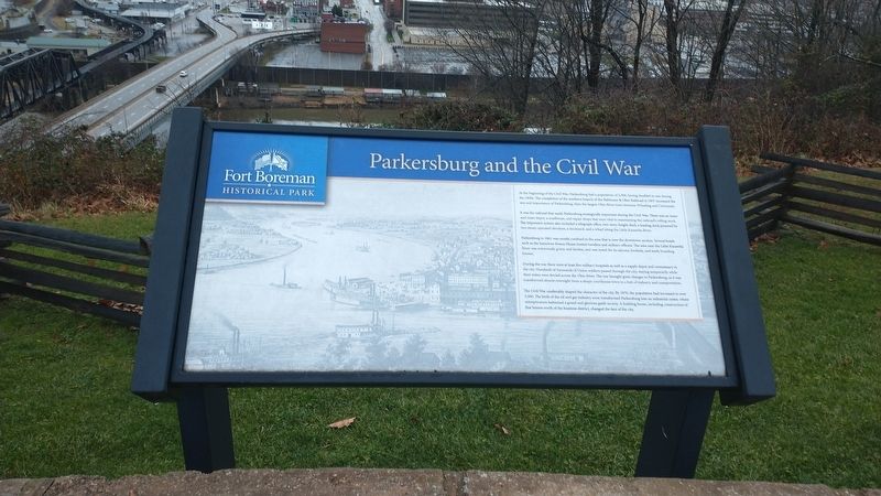 Parkersburg and the Civil War Marker image. Click for full size.