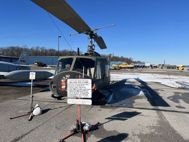 Bell UH-IM "Huey" Gunship Display image. Click for full size.