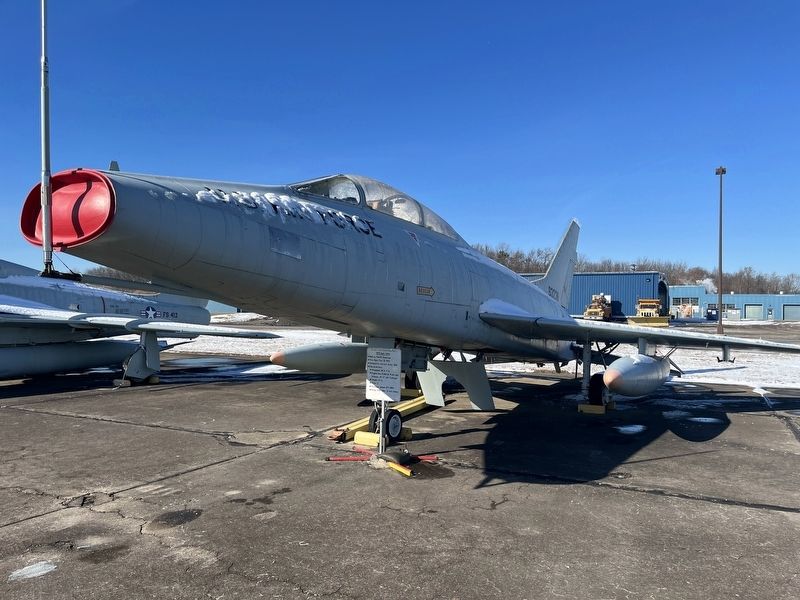 F100 Super Sabre Display image. Click for full size.