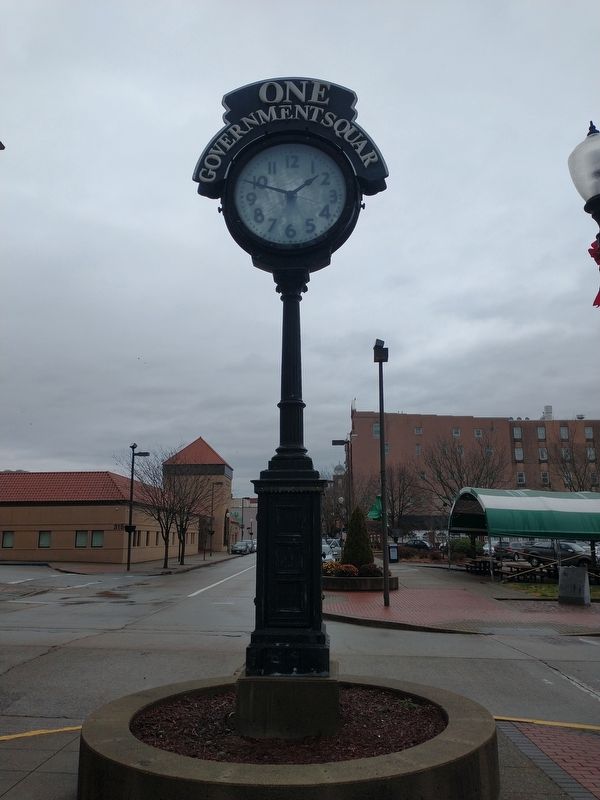 Wetherell's Jewelers Clock Marker. Click for full size. Wetherell's Jewelers Clock Marker image. Click for full size.