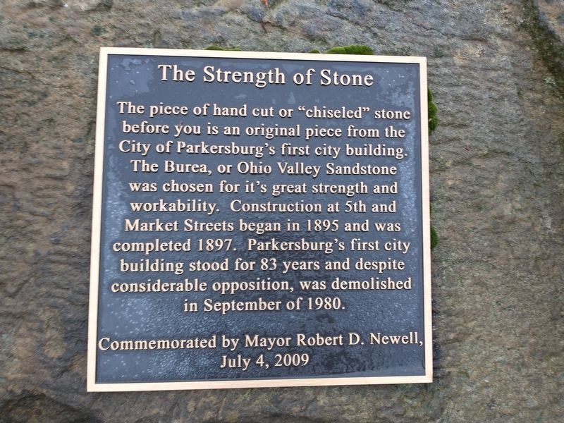 The Strength of Stone Marker image. Click for full size.