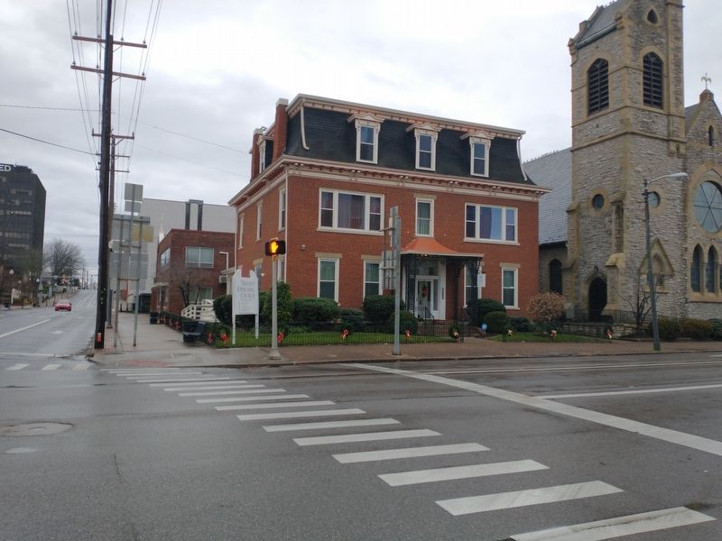 Trinity Episcopal Church and Rectory Marker image. Click for full size.