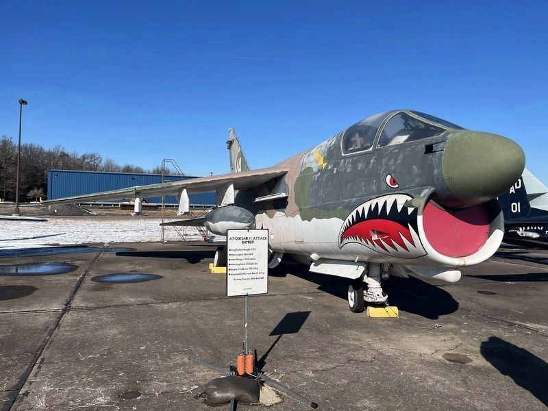 A7 Corsair II Attack Bomber Display. Click for full size. A7 Corsair II Attack Bomber Display image. Click for full size.